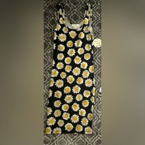 Jolie&joy black floral sundress with tags